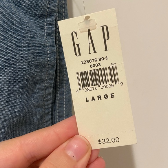 Gap Tencel Elastic Waist Jean Shorts NWT - Picture 2 of 4